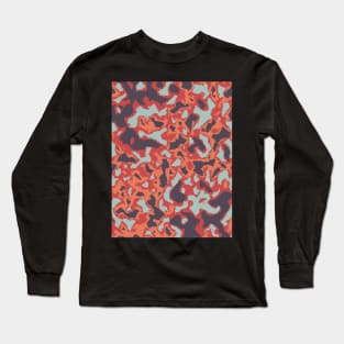 Vintage Camo Pattern Long Sleeve T-Shirt